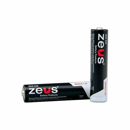 ZEUS BATTERY PRODUCTS 1.5V AAA Alkaline, 40PK ZEUS AAA